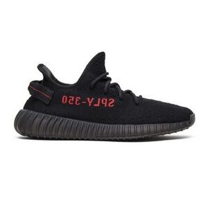 ADIDAS YEEZY BOOST 350 - BLACK MENS YEEZY BOOST 350 V2 - SIZE US 9 1/2